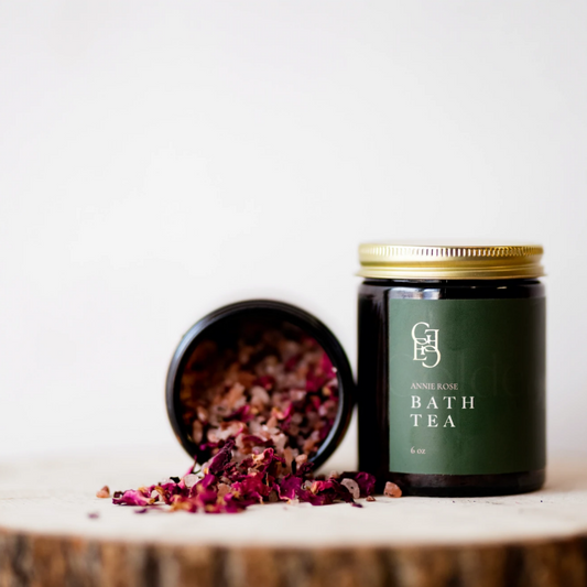 Annie Rose Bath Tea | Golden Essence Co.